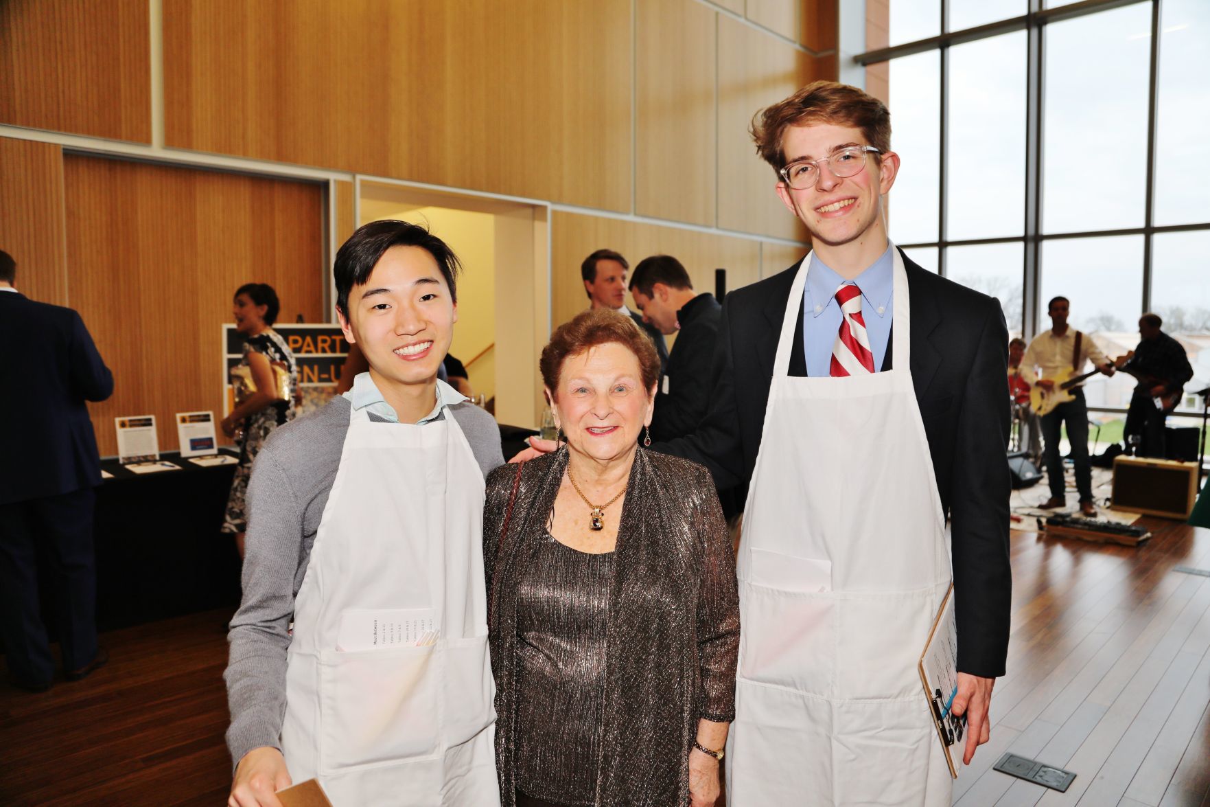 Albert Liu, Reva Davis, Levi Dyson